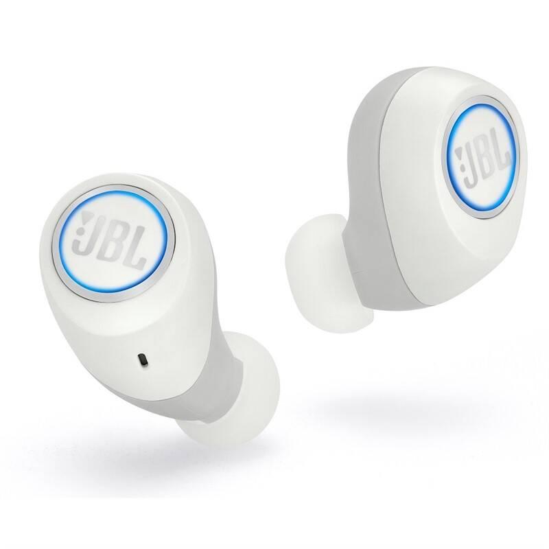 Sluchátka JBL Free bílá