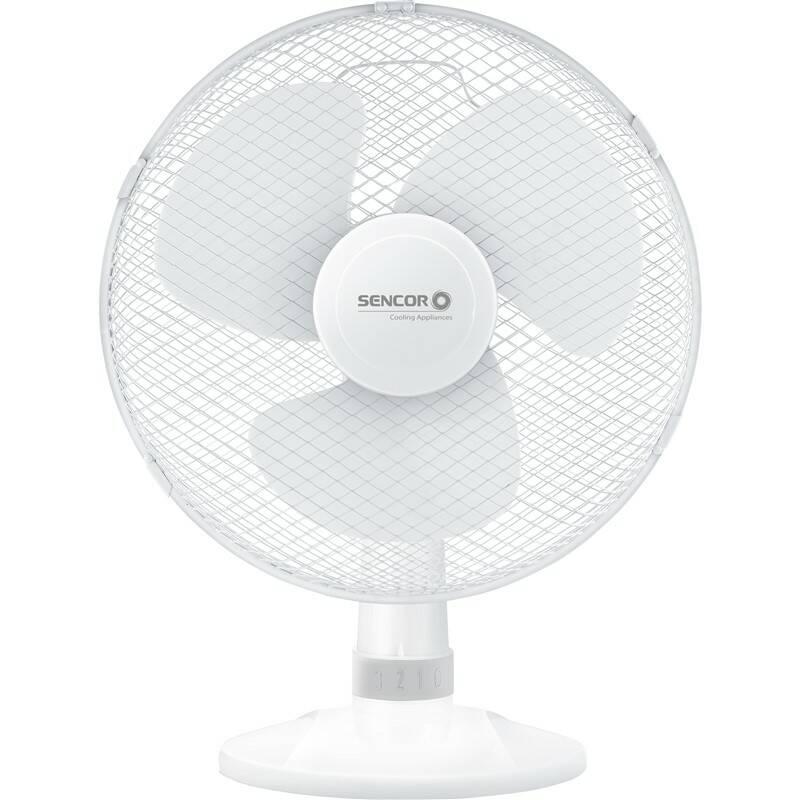 Ventilátor stolní Sencor SFE 3027WH bílý