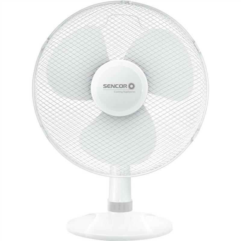 Ventilátor stolní Sencor SFE 4037WH bílý