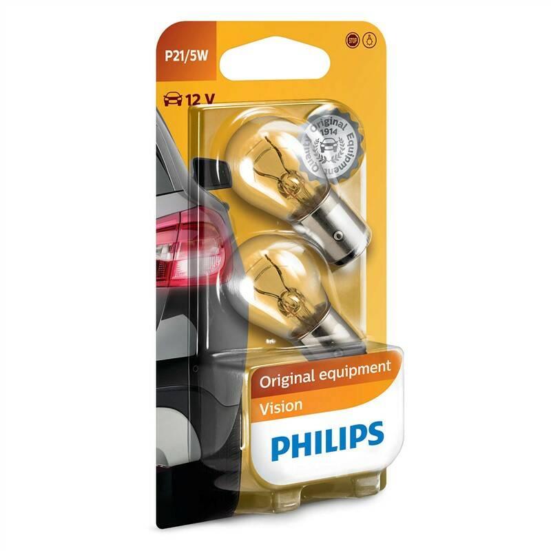 Autožárovka Philips Vision P21 5W, 2ks