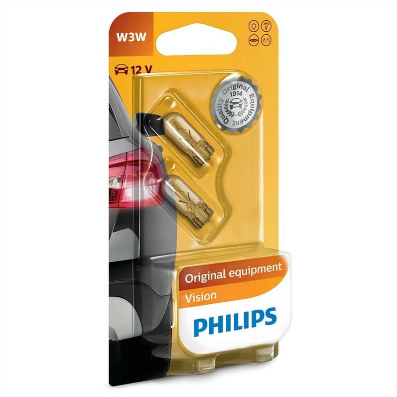 Autožárovka Philips Vision W3W, 2ks