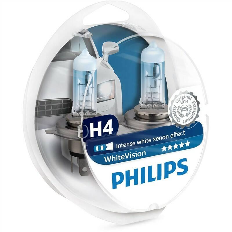 Autožárovka Philips WhiteVision H4, 2ks