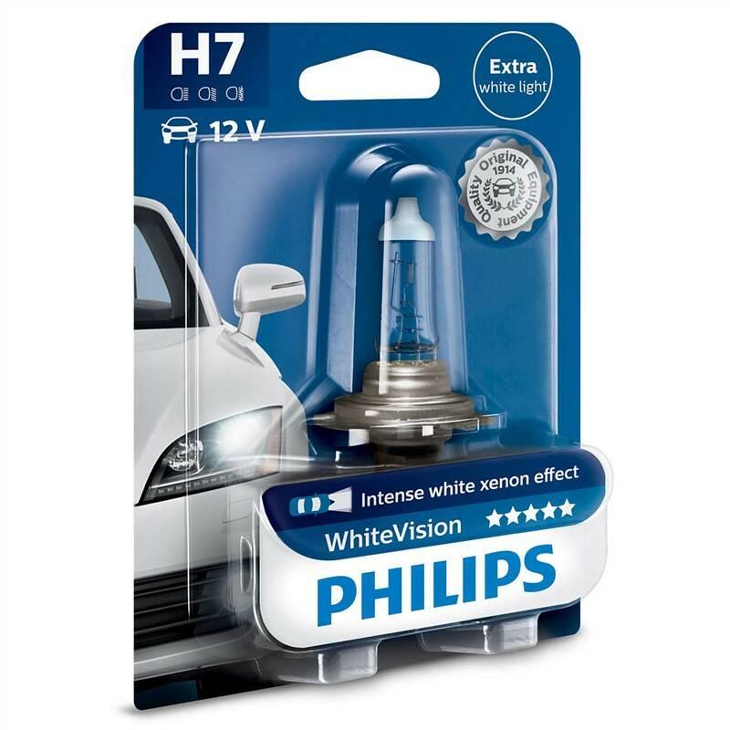 Autožárovka Philips WhiteVision H7, 1ks