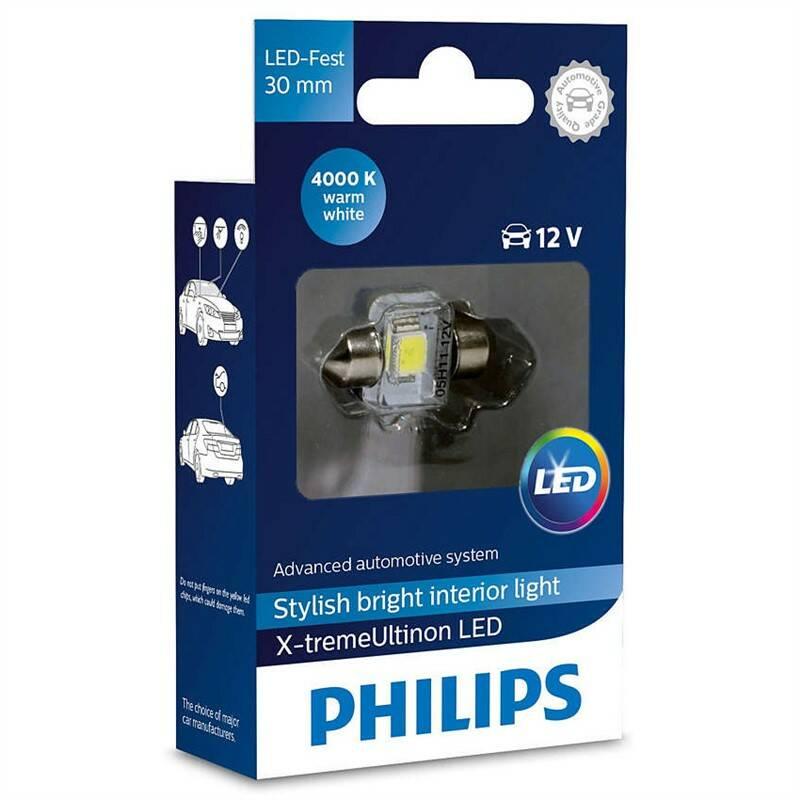 Autožárovka Philips X-tremeUltinon LED C5W, 30mm,