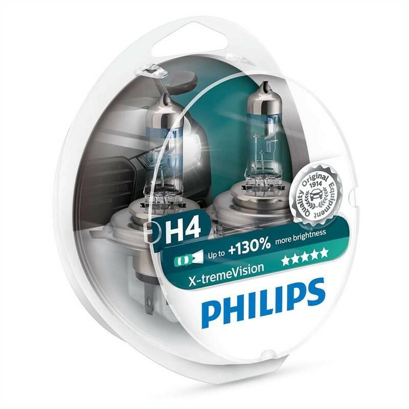 Autožárovka Philips X-tremeVision H4, 2ks