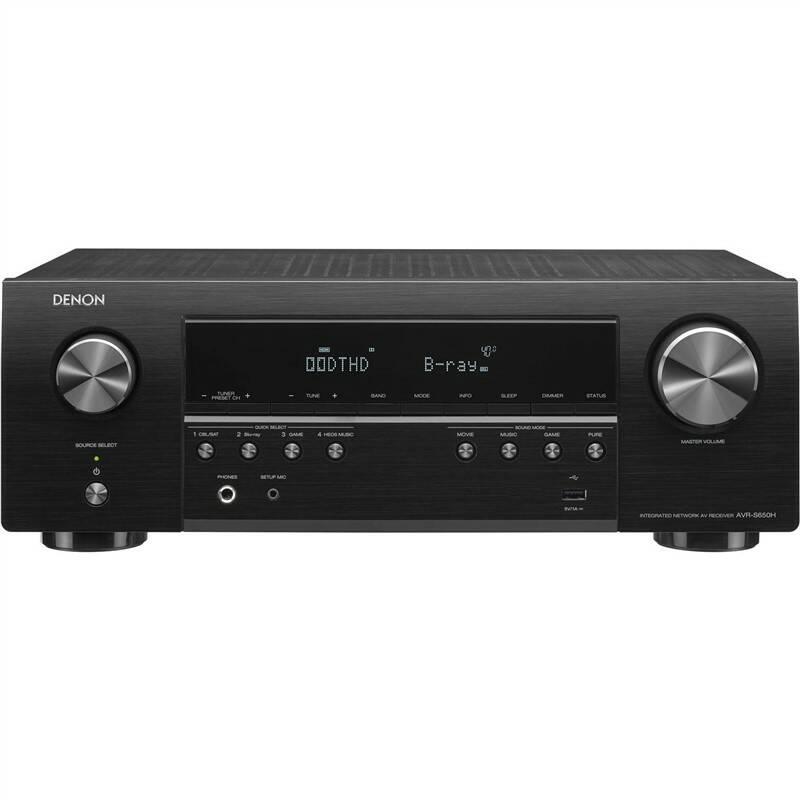 AV Receiver Denon AVR-S650H černý