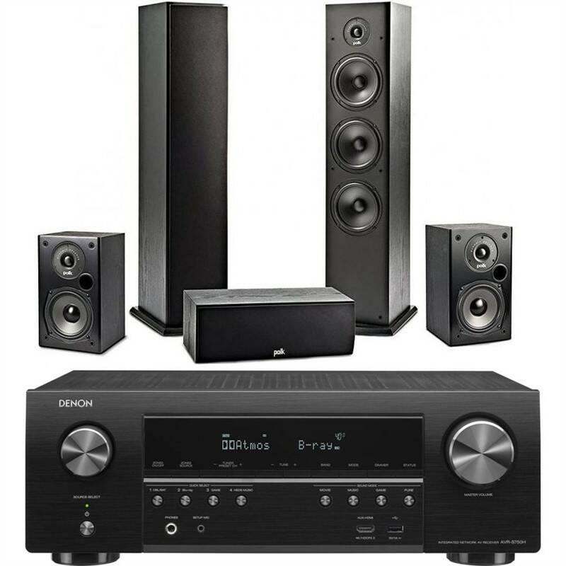 AV Receiver Denon AVR-S750H set reproduktorů