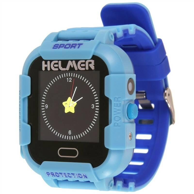 Chytré hodinky Helmer LK 708 dětské s GPS lokátorem modrý