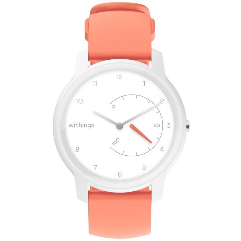 Chytré hodinky Withings Move růžová