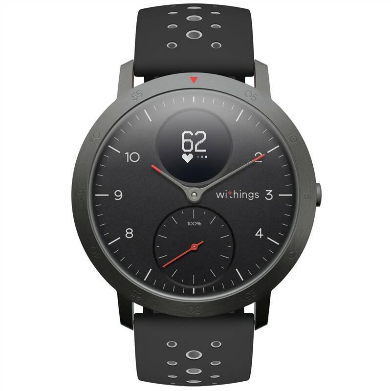 Chytré hodinky Withings Steel HR Sport černá, Chytré, hodinky, Withings, Steel, HR, Sport, černá