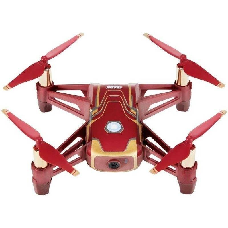 Dron Ryze Tech Tello - Iron Man Edition červený zlatý