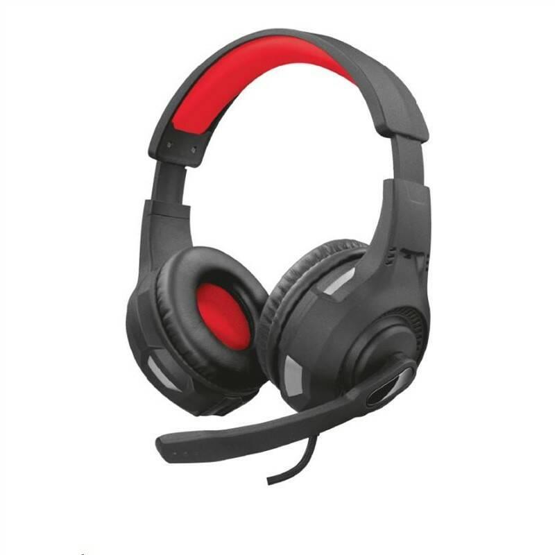 Headset Trust GXT 307 Ravu Gaming pro PC PS4 - červený, Headset, Trust, GXT, 307, Ravu, Gaming, pro, PC, PS4, červený