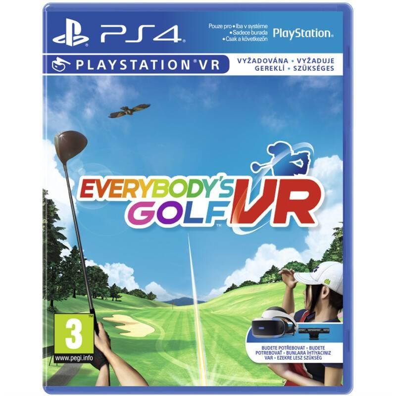Hra Sony PlayStation 4 PlayStation 4 Everybody's Golf VR, Hra, Sony, PlayStation, 4, PlayStation, 4, Everybody's, Golf, VR