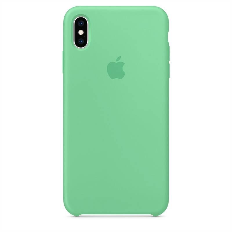 Kryt na mobil Apple Silicone Case pro iPhone Xs Max - mátový