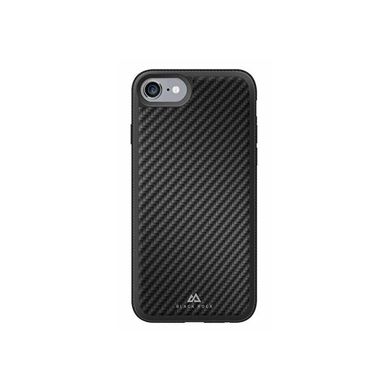 Kryt na mobil Black Rock Flex Carbon Case pro Apple iPhone 6 6s 7 8 černý