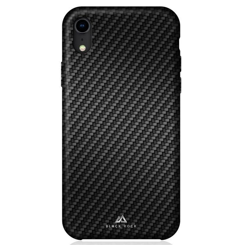 Kryt na mobil Black Rock Flex Carbon Case pro Apple iPhone XR černý