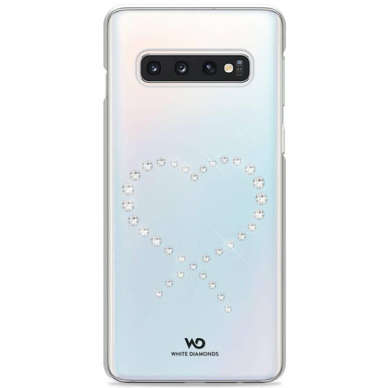 Kryt na mobil White Diamonds Eternity pro Samsung Galaxy S10 průhledný