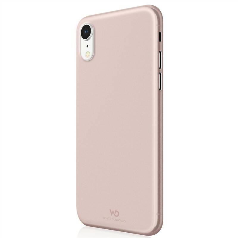 Kryt na mobil White Diamonds Ultra Thin Iced Case pro Apple iPhone XR růžový zlatý