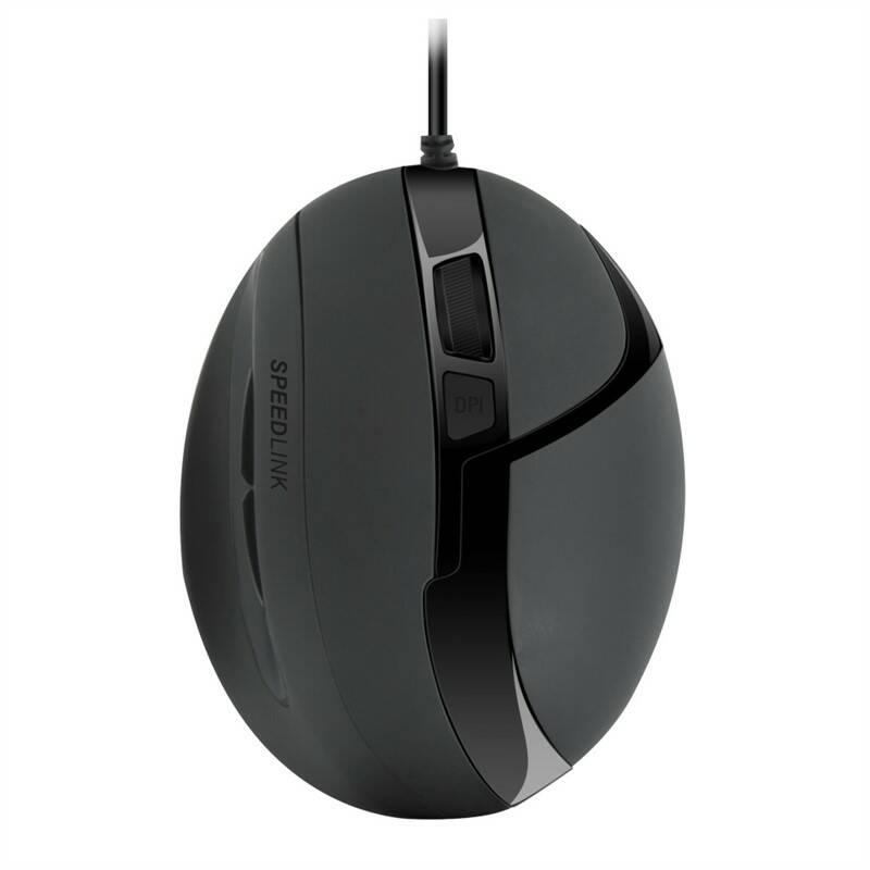Myš Speed Link Obsidia, ergonomická černá, Myš, Speed, Link, Obsidia, ergonomická, černá