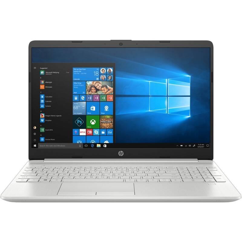 Notebook HP 15-dw0004nc stříbrný