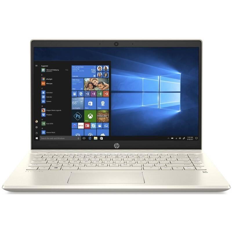 Notebook HP Pavilion 14-ce2010nc zlatý