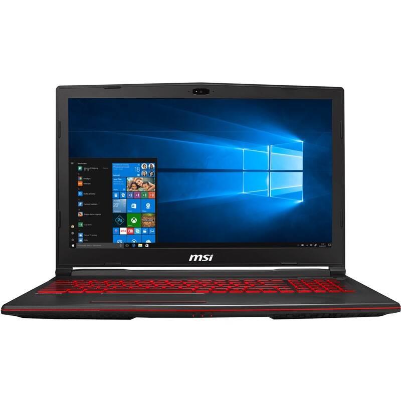 Notebook MSI GL63 8SD černý