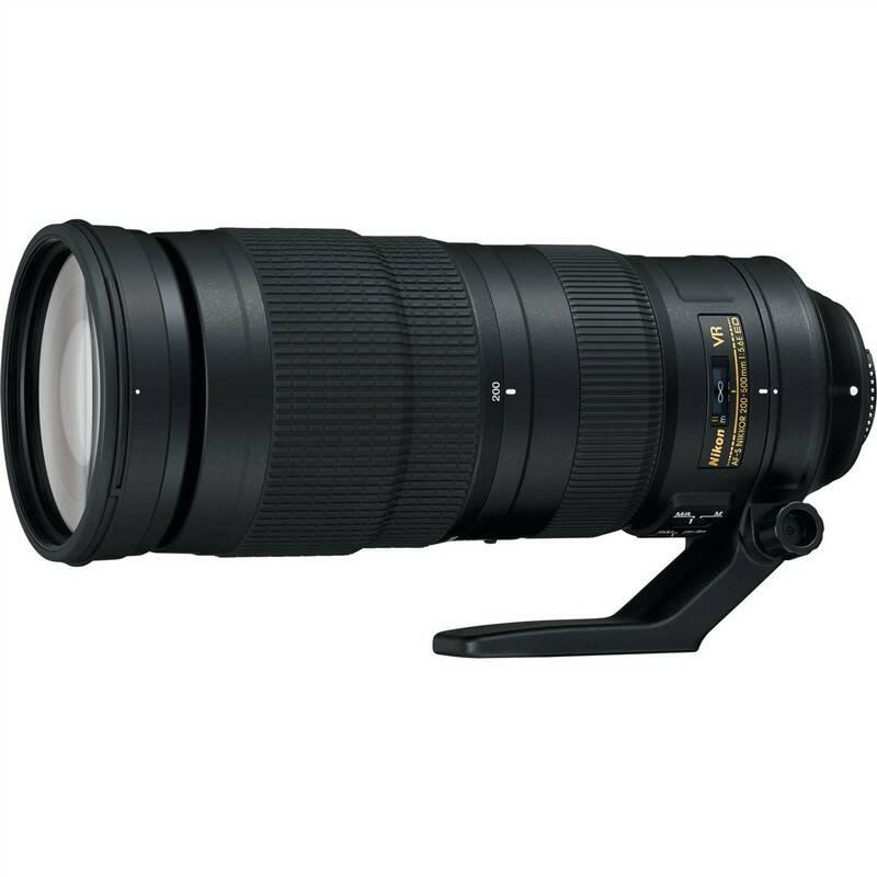Objektiv Nikon 200-500 mm f 5.6G ED VR E AF-S černý, Objektiv, Nikon, 200-500, mm, f, 5.6G, ED, VR, E, AF-S, černý