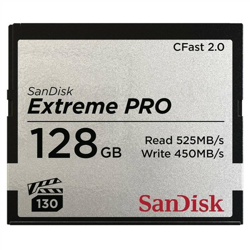 Paměťová karta Sandisk Extreme Pro CFast 2.0 128 GB