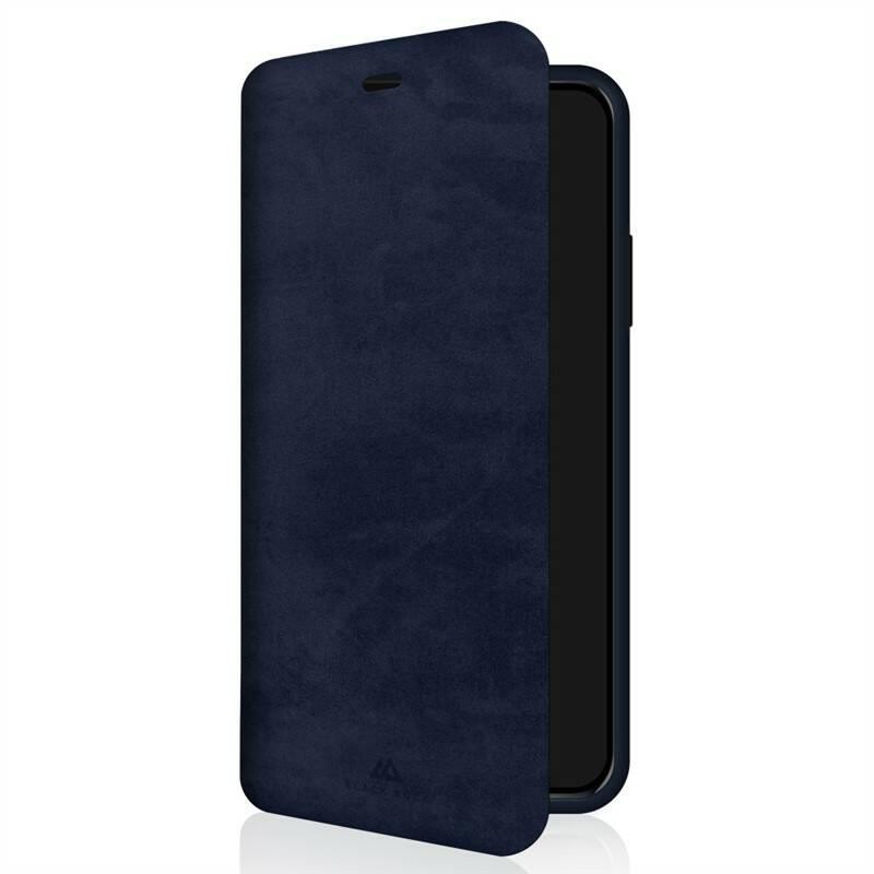 Pouzdro na mobil flipové Black Rock The Statement Booklet pro Apple iPhone Xs Max modré