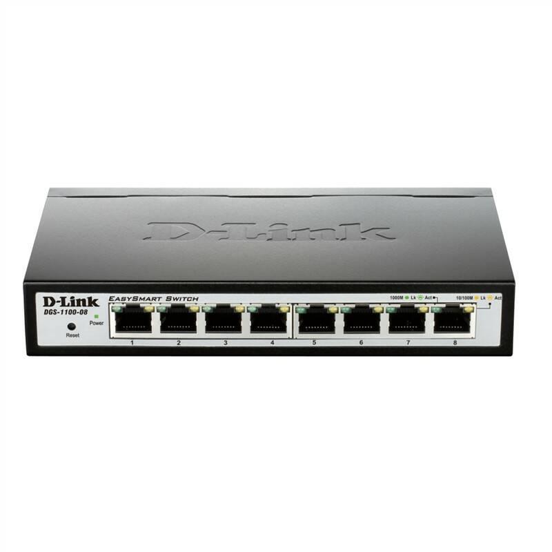 Switch D-Link DGS-1100-08 E, Switch, D-Link, DGS-1100-08, E