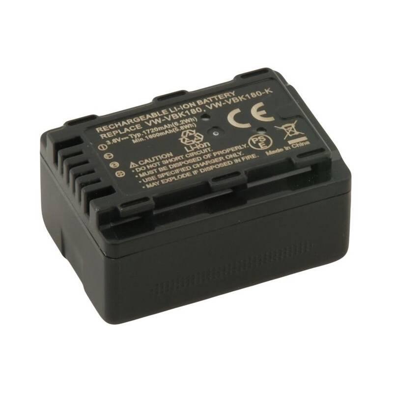 Baterie Avacom Panasonic VW-VBK180E-K Li-Ion 3.6V 1720mAh 6.2Wh, Baterie, Avacom, Panasonic, VW-VBK180E-K, Li-Ion, 3.6V, 1720mAh, 6.2Wh