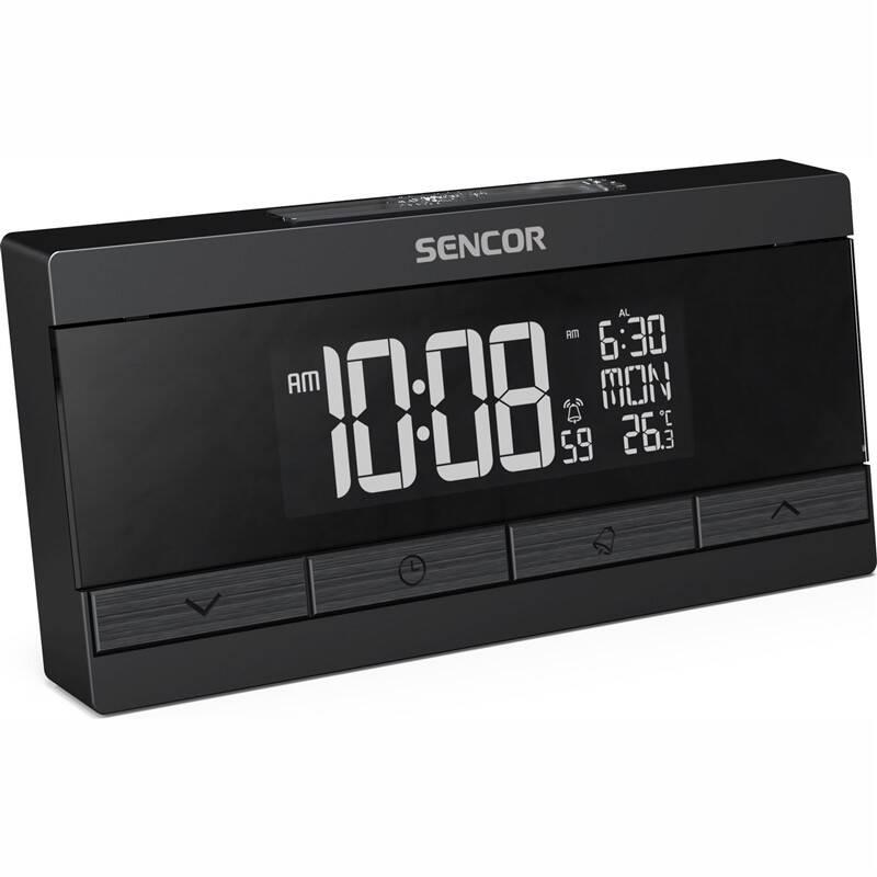 Budík Sencor SDC 7200 černý