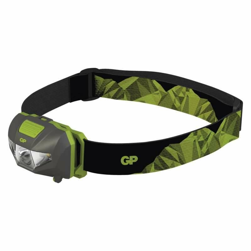 Čelovka GP 1× LED, 3× AAA