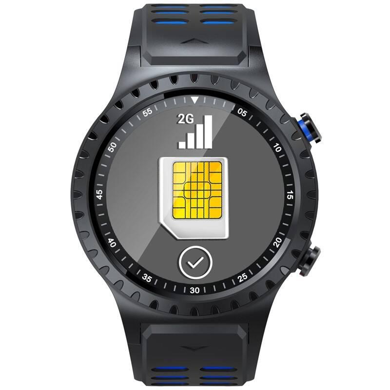 Chytré hodinky Evolveo SportWatch M1S modrý