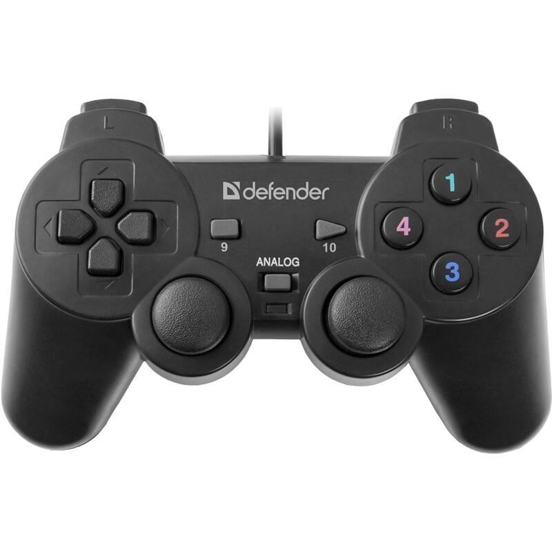 Gamepad Defender Omega pro PC černý