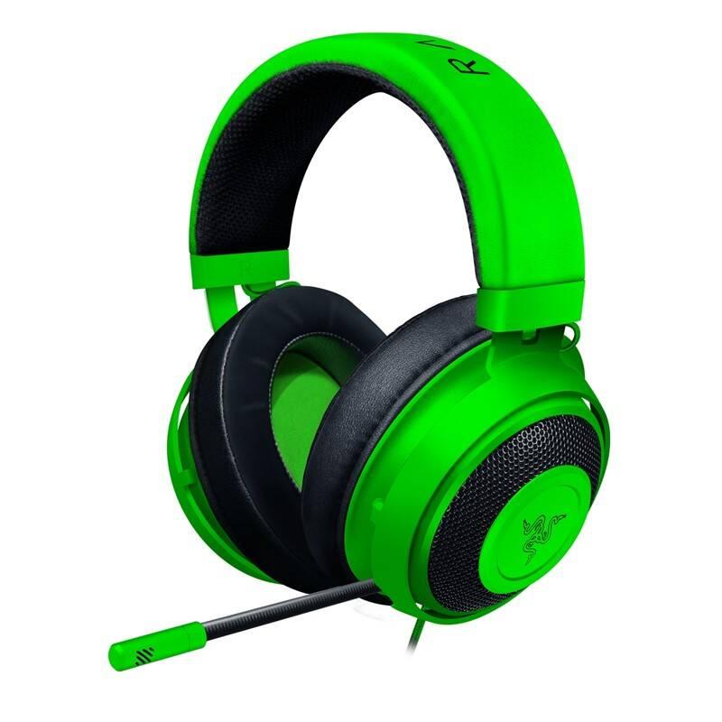 Headset Razer Kraken zelený