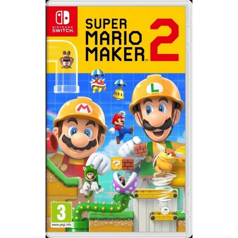 Hra Nintendo SWITCH Super Mario Maker 2, Hra, Nintendo, SWITCH, Super, Mario, Maker, 2
