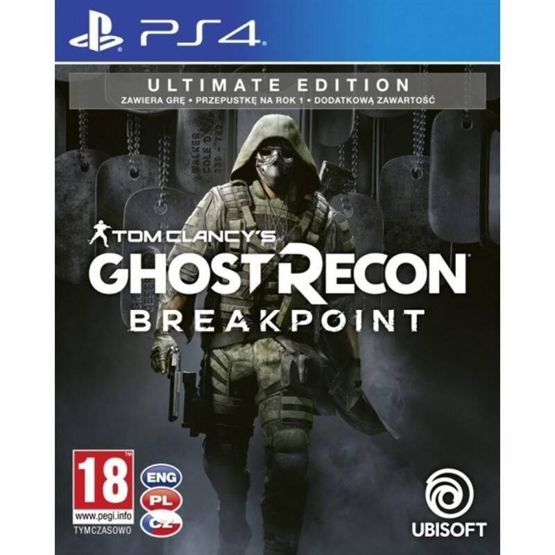 Hra Ubisoft PlayStation 4 Tom Clancy's Ghost Recon Breakpoint Ultimate Edition, Hra, Ubisoft, PlayStation, 4, Tom, Clancy's, Ghost, Recon, Breakpoint, Ultimate, Edition