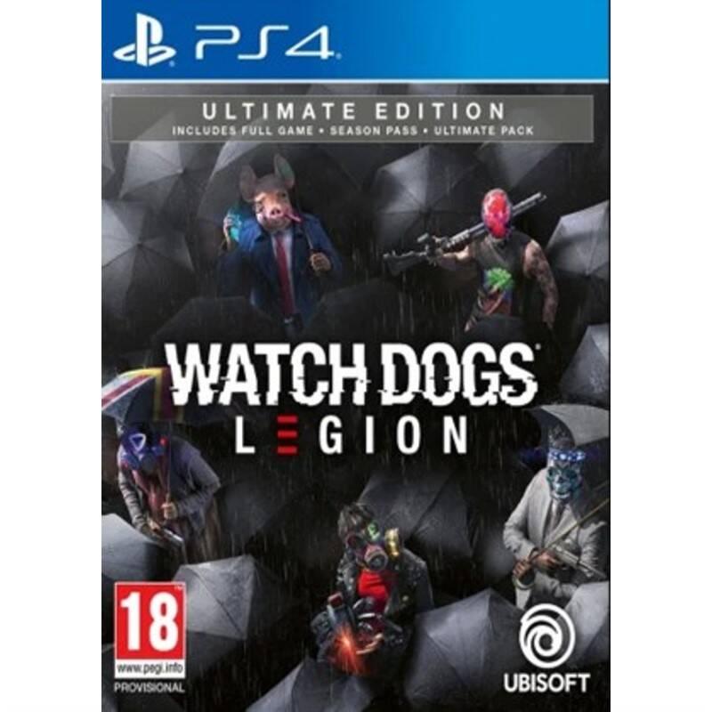 Hra Ubisoft PlayStation 4 Watch Dogs Legion Ultimate Edition, Hra, Ubisoft, PlayStation, 4, Watch, Dogs, Legion, Ultimate, Edition