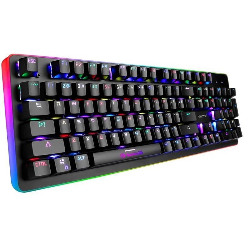 Klávesnice Marvo KG954G, RGB, US černá, Klávesnice, Marvo, KG954G, RGB, US, černá