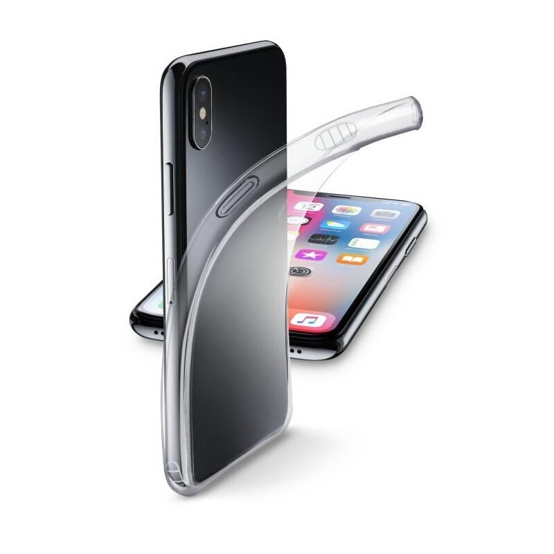 Kryt na mobil CellularLine pro Apple iPhone X Xs průhledný