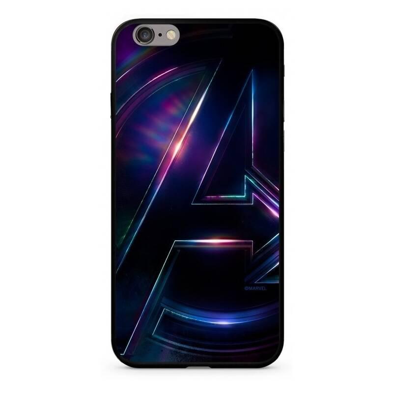 Kryt na mobil Marvel Premium Glass Avengers pro iPhone X černý