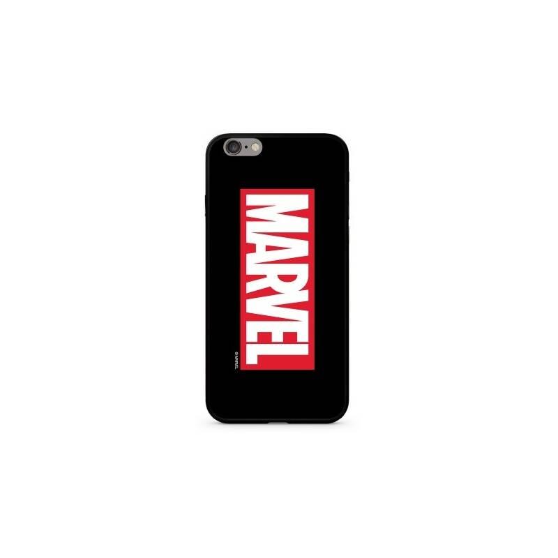 Kryt na mobil Marvel Premium Glass pro Apple iPhone X černý