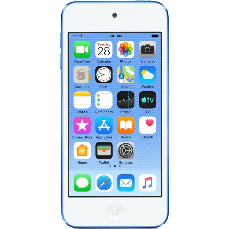 MP3 přehrávač Apple iPod touch 128GB modrý, MP3, přehrávač, Apple, iPod, touch, 128GB, modrý