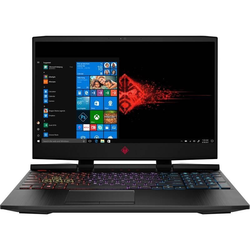 Notebook HP Omen 15-dc1012nc černý