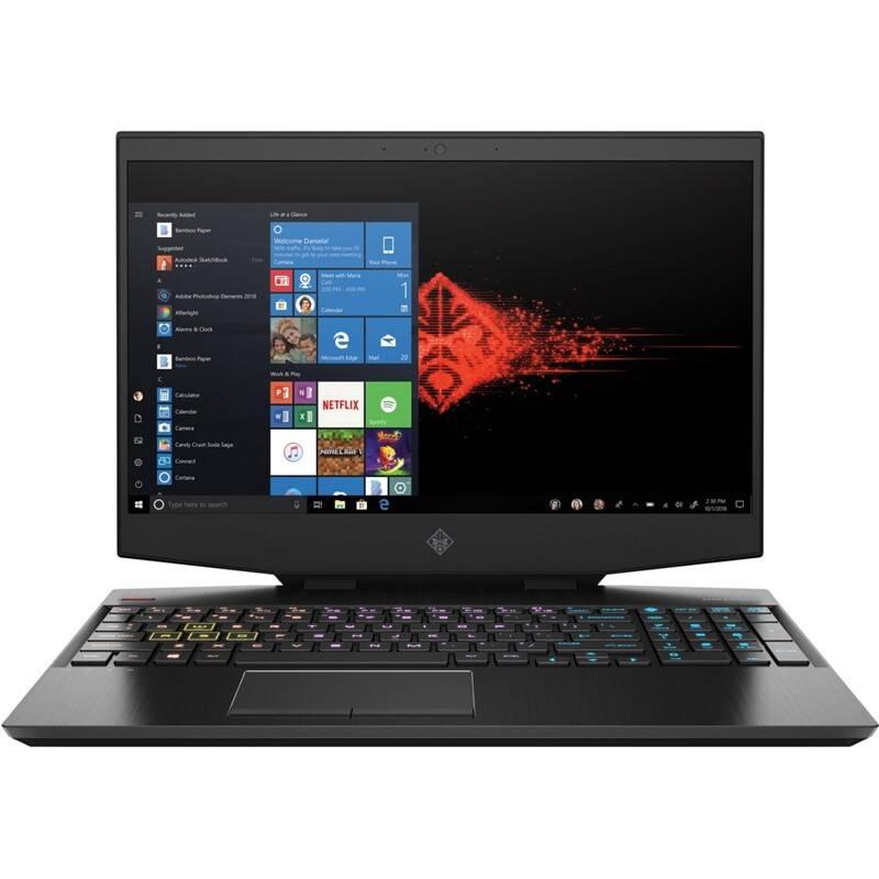 Notebook HP Omen 15-dh0001nc černý