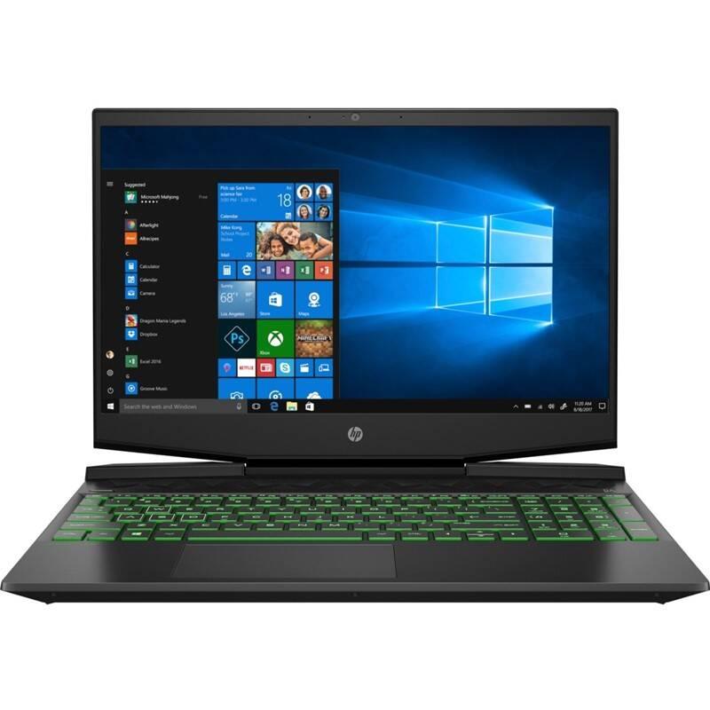 Notebook HP Pavilion Gaming 17-cd0003nc černý zelený
