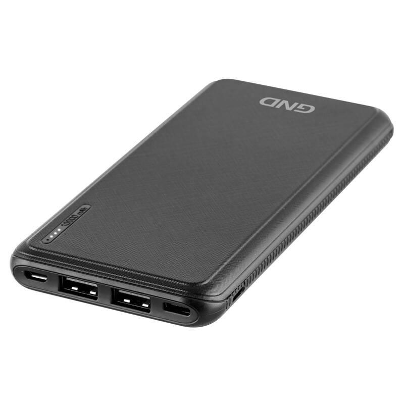 Powerbank GND 10000 mAh, USB-C, Lightning