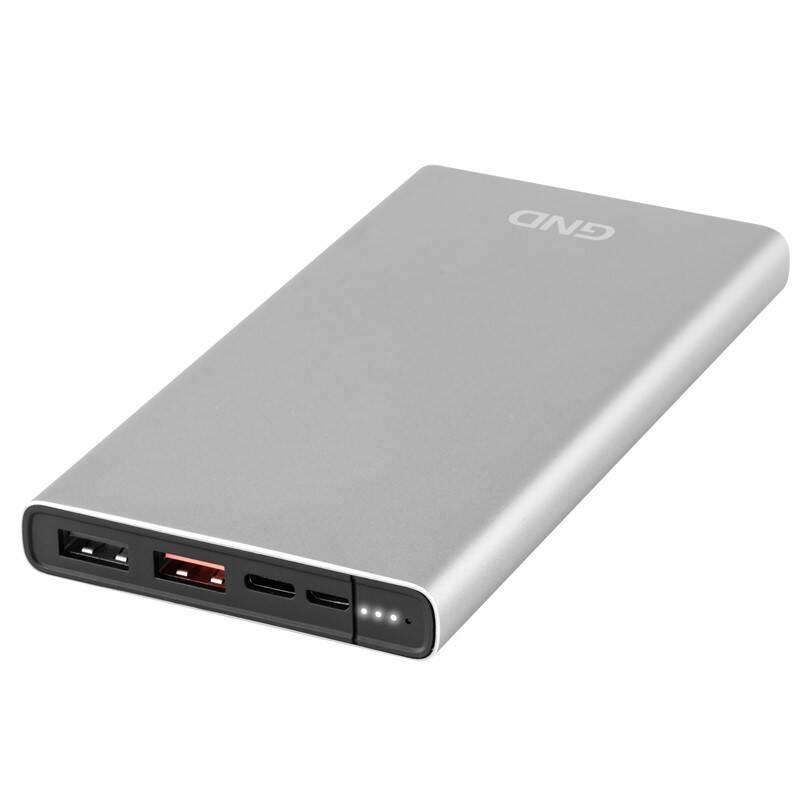 Powerbank GND 10000 mAh, USB-C PD
