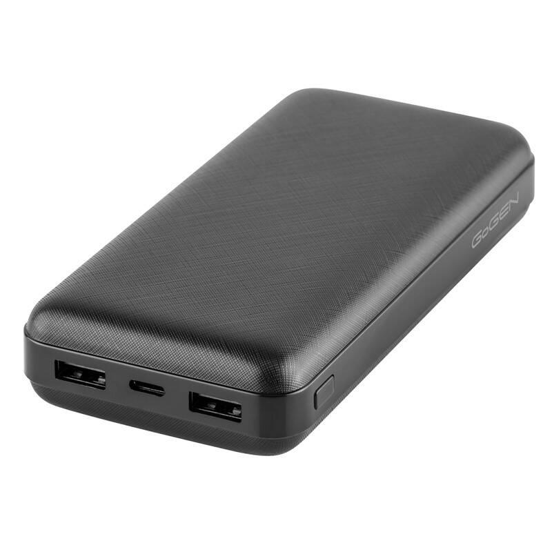 Powerbank GoGEN 20000 mAh, USB-C černá